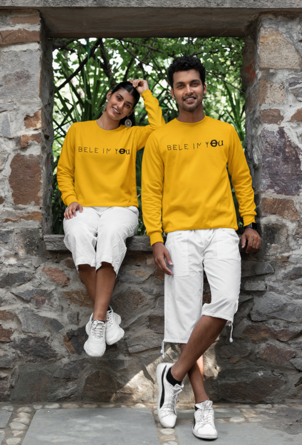 Cozy Comfort Sweatshirt Golden Yellow